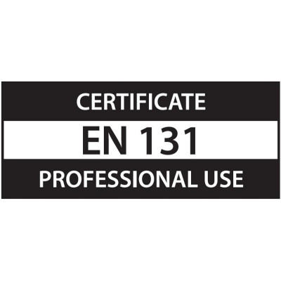 Hliníkový rebrík 1x12 priečok jednodielny DRABEST DP-12 PRO