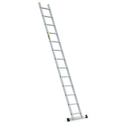 Hliníkový rebrík 1x13 priečok jednodielny DRABEST DP-13 PRO