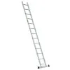 Hliníkový rebrík 1x13 priečok jednodielny DRABEST DP-13 PRO