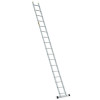 Hliníkový rebrík 1x17 priečok jednodielny DRABEST DP-17 PRO