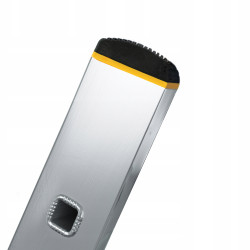 Hliníkový rebrík 1x15 priečok jednodielny DRABEST DP-15 PRO