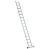 Hliníkový rebrík 1x15 priečok jednodielny DRABEST DP-15 PRO