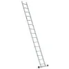 Hliníkový rebrík 1x15 priečok jednodielny DRABEST DP-15 PRO