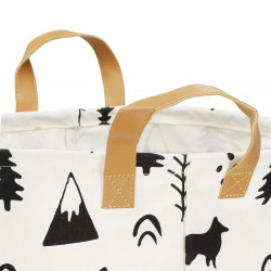 Úložný kôš 43l SPRINGOS HA0140 hory a zvieratá