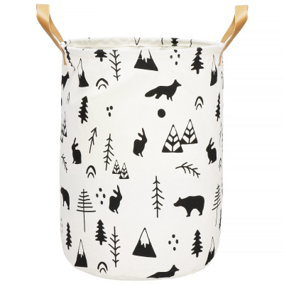 Úložný kôš 43l SPRINGOS HA0140 hory a zvieratá