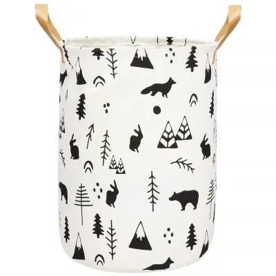 Úložný kôš 43l SPRINGOS HA0140 hory a zvieratá