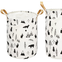 Úložný kôš 43l SPRINGOS HA0140 hory a zvieratá