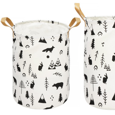 Úložný kôš 43l SPRINGOS HA0140 hory a zvieratá