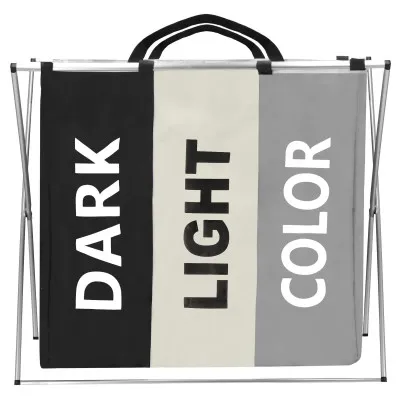 Kôš na bielizeň so stojanom 3 oddiely 146l SPRINGOS HA0099