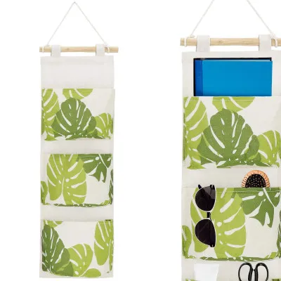 Závesný organizér 3 vrecká SPRINGOS HA0145 listy