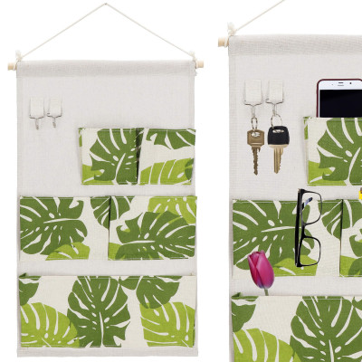 Závesný organizér 5 vreciek SPRINGOS HA0146 listy