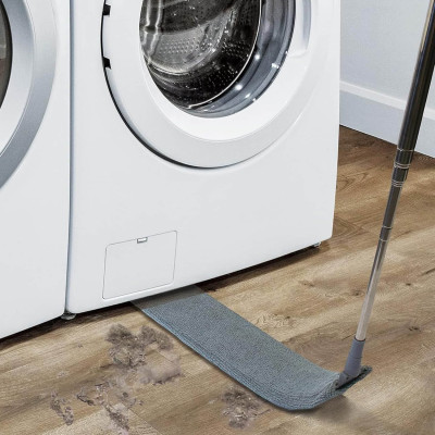 Teleskopická prachovka s 2 nástavcami 75-255 cm SPRINGOS HA7462 sivá