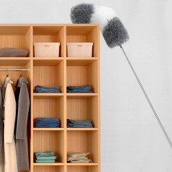 Teleskopická prachovka 78-280 cm SPRINGOS HA7465 šedo-biela