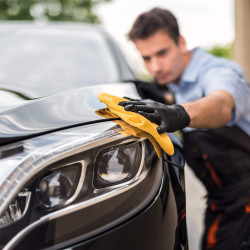 Utierky z mikrovlákna 30x30 cm SPRINGOS HA7466 modro-zelená sada 10ks