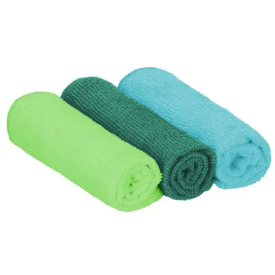 Utierky z mikrovlákna 30x30 cm SPRINGOS HA7466 modro-zelená sada 10ks