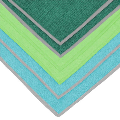 Utierky z mikrovlákna 30x30 cm SPRINGOS HA7466 modro-zelená sada 10ks