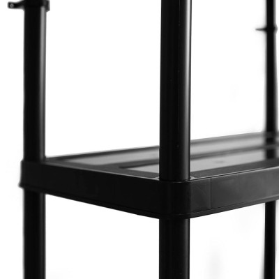 Plastový regál 180x70x40 cm 5 políc DRABEST RP50