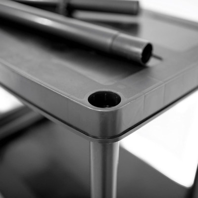 Plastový regál 180x70x40 cm 5 políc DRABEST RP50