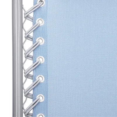 Záhradné polohovacie kreslo SPRINGOS ZERO GRAVITY svetlo modré