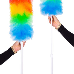 Teleskopická prachovka 79-106 cm SPRINGOS HA7463 farebná