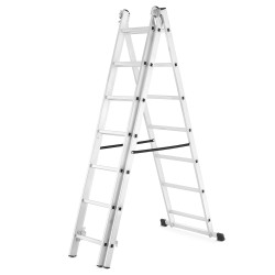 Hliníkový rebrík 3x7 priečok 4,25 m trojdielny HIGHER 6307