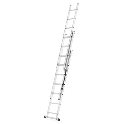 Hliníkový rebrík 3x7 priečok 4,25 m trojdielny HIGHER 6307