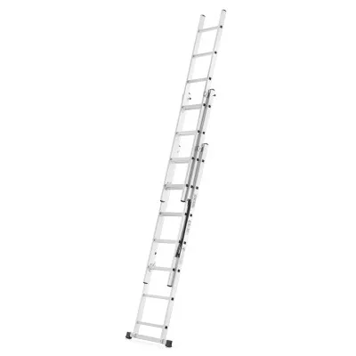 Hliníkový rebrík 3x7 priečok 4,25 m trojdielny HIGHER 6307