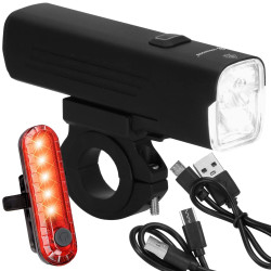 Prémiové LED svetlá na bicykel SPRINGOS BA0081