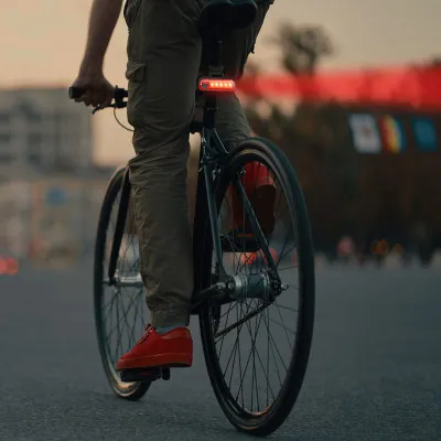 Prémiové LED svetlá na bicykel SPRINGOS BA0081