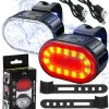 LED svetlá na bicykel SPRINGOS BA0082