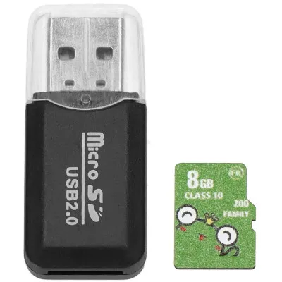 Detský digitálny fotoaparát 40Mpx 8GB SPRINGOS MINGO bielo-ružový
