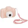 Detský digitálny fotoaparát 24Mpx 8GB SPRINGOS PEPPY ružový