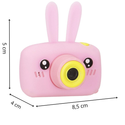 Detský digitálny fotoaparát 40Mpx 8GB SPRINGOS WINKO ružový