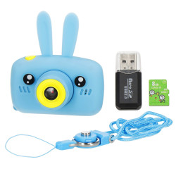 Detský digitálny fotoaparát 40Mpx 8GB SPRINGOS RAFFY modrý