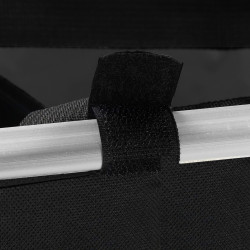 Kôš na bielizeň so stojanom 3 oddiely 146l SPRINGOS HA0100 čierny