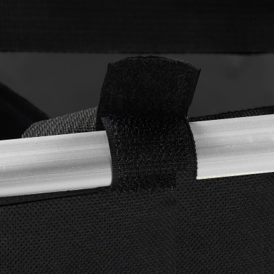 Kôš na bielizeň so stojanom 3 oddiely 146l SPRINGOS HA0100 čierny