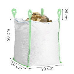 Záhradný vak s uchami 1000l SPRINGOS BIG BAG