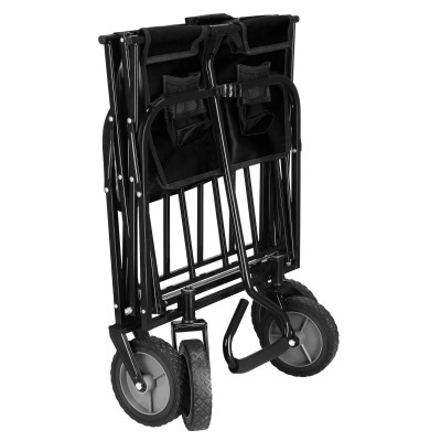 Skladací vozík 80 kg SPRINGOS GA0084 čierny