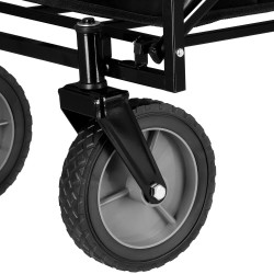 Skladací vozík 80 kg SPRINGOS GA0084 čierny