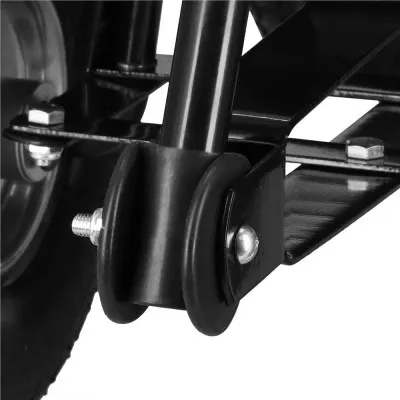 Záhradný vozík so sklopnou korbou 250 kg SPRINGOS GA0014 čierny