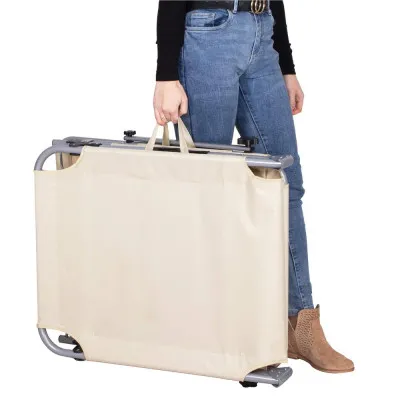 Záhradné polohovacie lehátko SPRINGOS POOL béžové