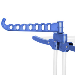 Vertikálny sušiak na bielizeň SPRINGOS MIXER bielo-modrý