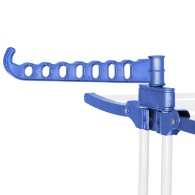 Vertikálny sušiak na bielizeň SPRINGOS MIXER bielo-modrý