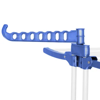 Vertikálny sušiak na bielizeň SPRINGOS MIXER bielo-modrý