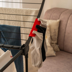 Sušiak na bielizeň SPRINGOS VERTEX