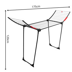 Sušiak na bielizeň SPRINGOS VERTEX