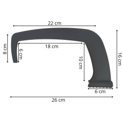 Sušiak na bielizeň SPRINGOS MYSTIC