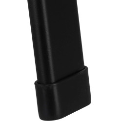 Set 2x Záhradné kreslo SPRINGOS MONZA GF0102 čierne