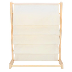 Detský stojan na knižky organizér SPRINGOS BC0001 prírodný