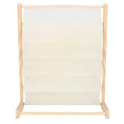 Detský stojan na knižky organizér SPRINGOS BC0001 prírodný